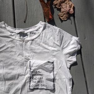 Zara Essential Basic Fall Tee